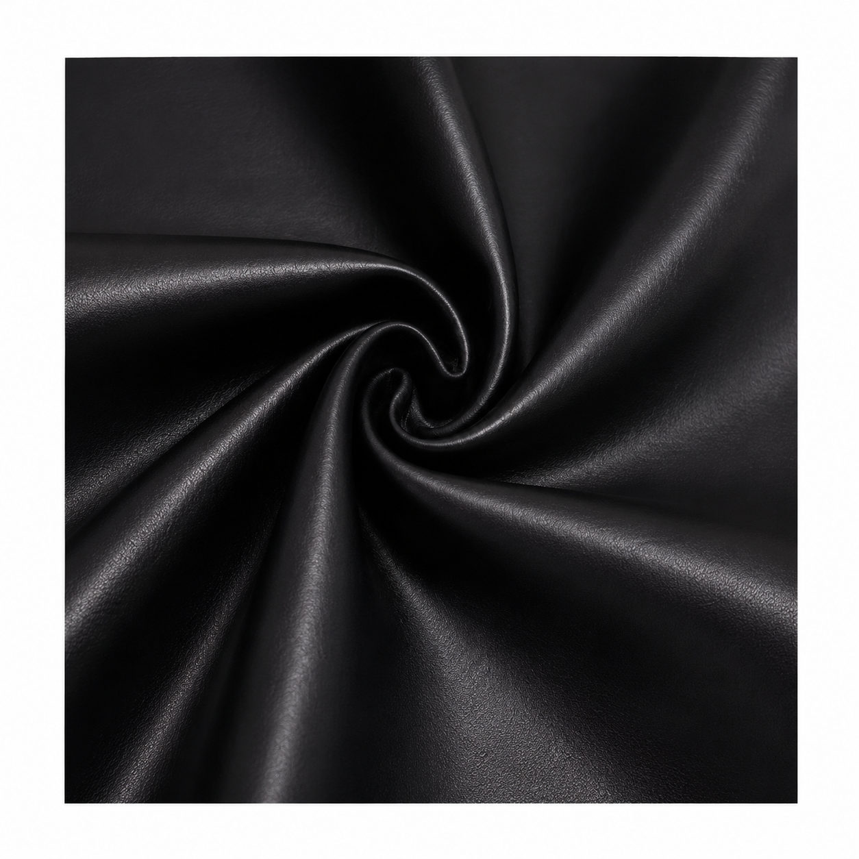 Women’s Black High-Waisted Faux Leather Leggings