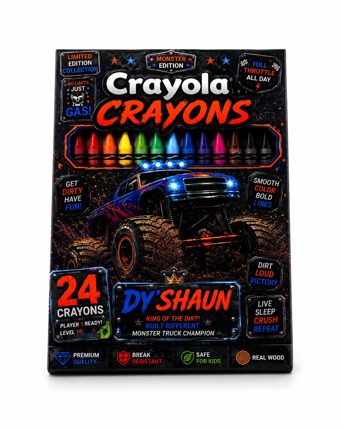 Personalized Crayon