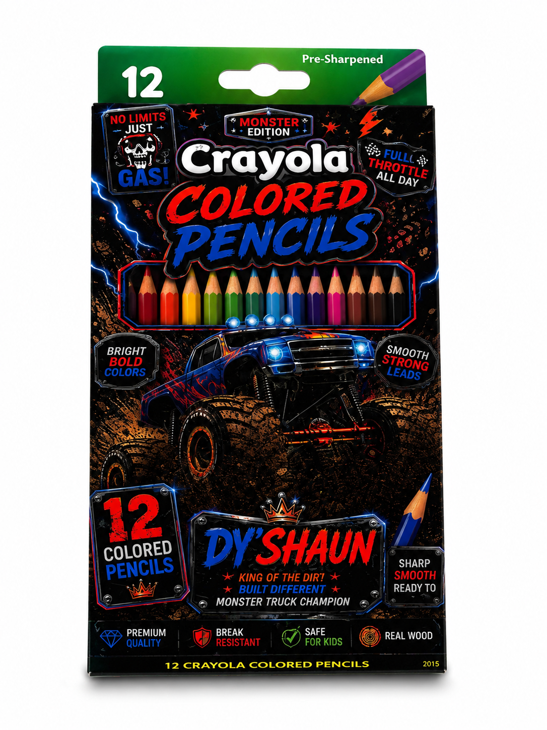 Personalized Coloring Pencil