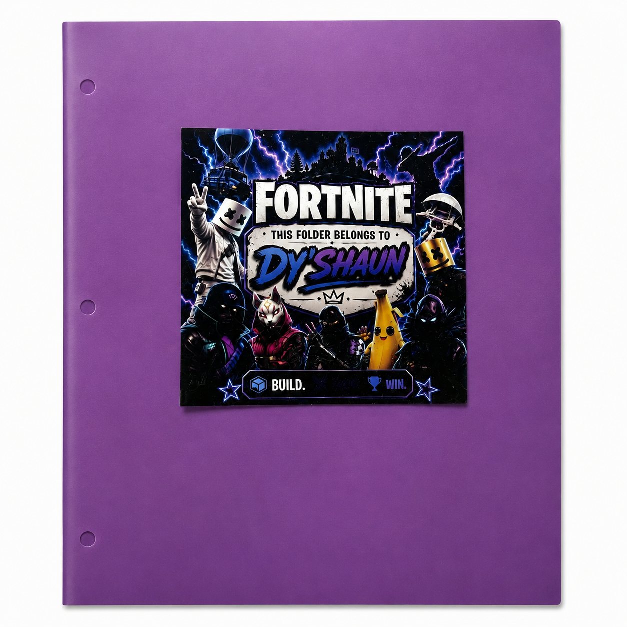 Personalized Folder