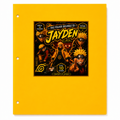 Personalized Folder