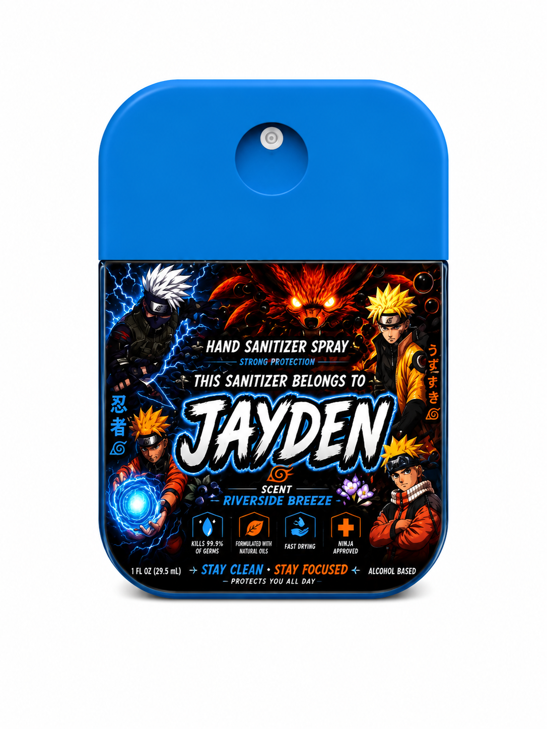 Personalized Hand Sanitizer spray